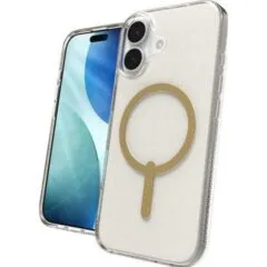 Zagg Milan Snap do iPhone 17 glitter gold
