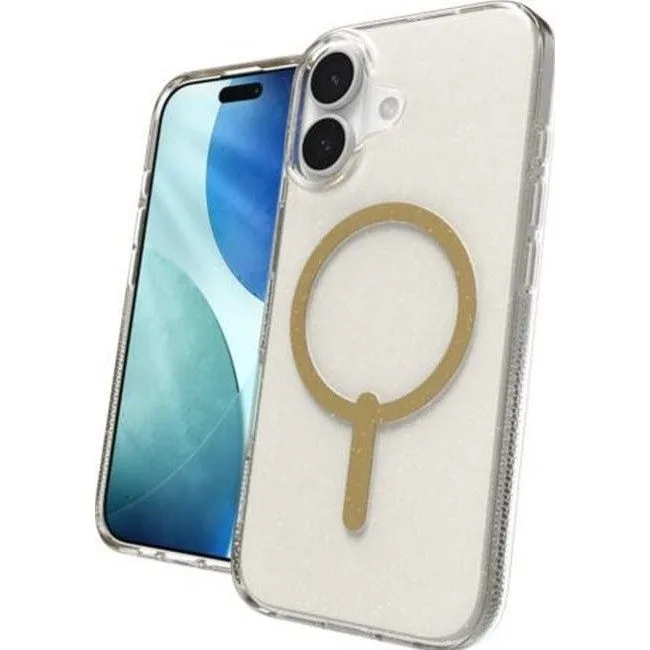 Zagg Milan Snap do iPhone 17 glitter gold — image 1