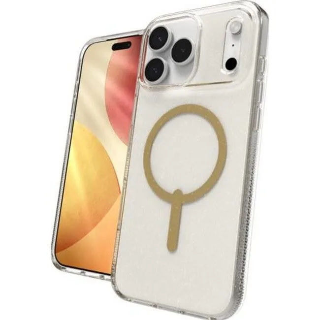 Zagg Milan Snap do iPhone 17 Pro Max glitter gold — image 1