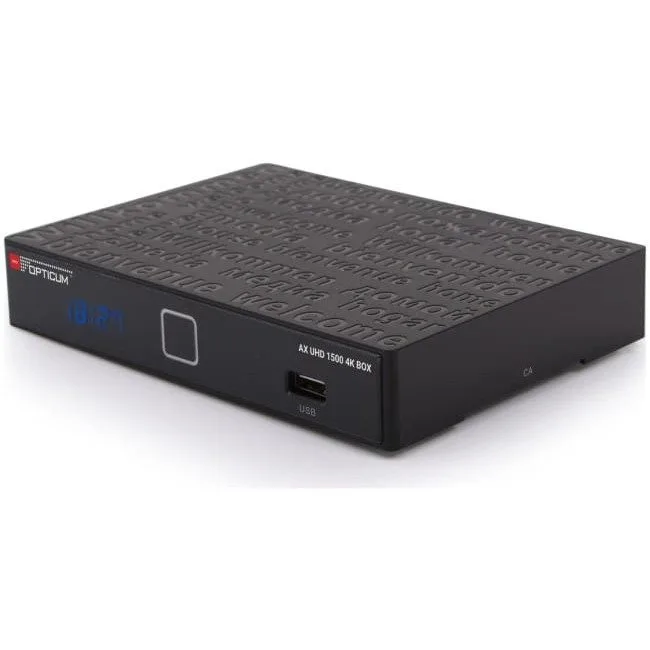 Opticum 1500 4K BOX DVB-S2 AX UHD — image 1