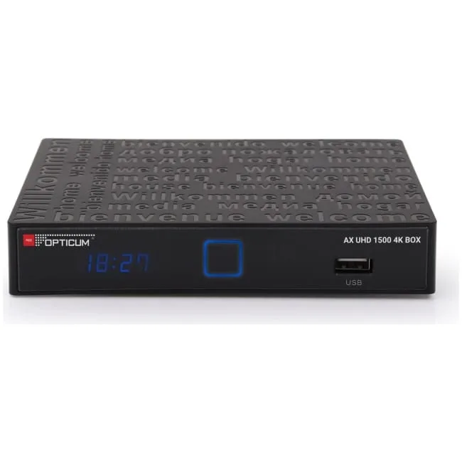Opticum 1500 4K BOX DVB-S2 AX UHD — image 2