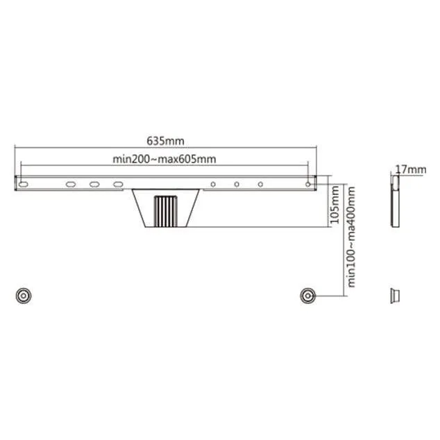Gembird 37”-80” (50 kg) stały — image 3