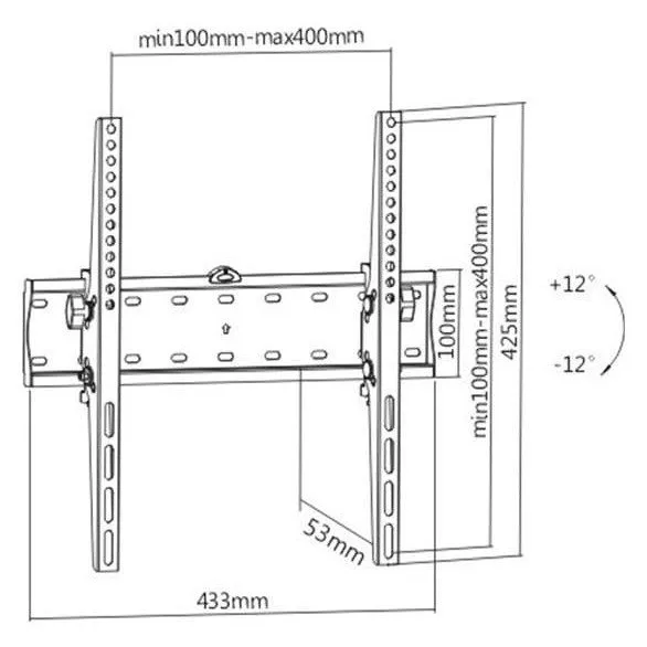 Gembird 32”-55”,(40 kg) regulowany — image 3