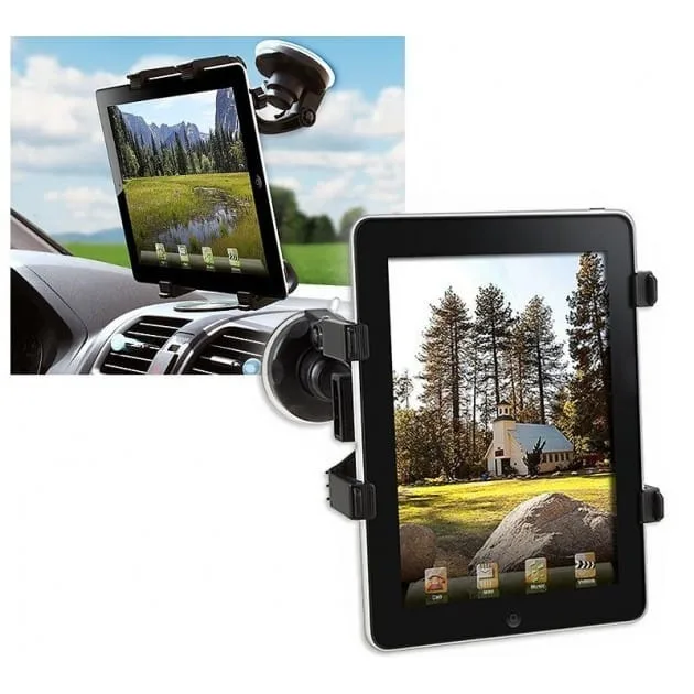 Techly Uchwyt do Tabletu do szyby z przyssawką — image 4