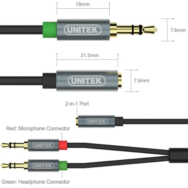 Unitek miniJack 0.2m — image 6