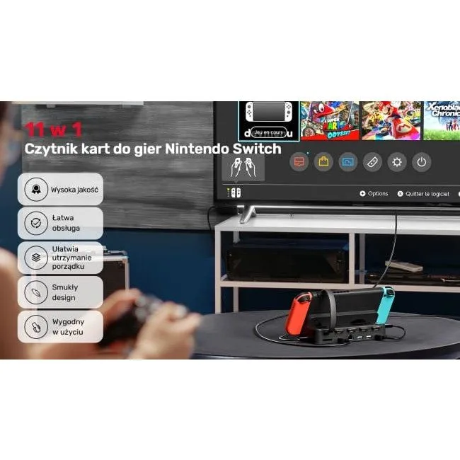 Unitek Stacja dokująca do Nintendo Switch 100W 4K — image 12