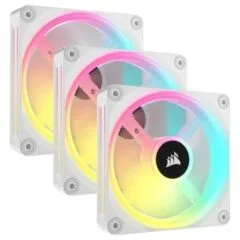 Corsair iCUE LINK QX120 RGB 3-pack + Hub CO-9051006-WW White
