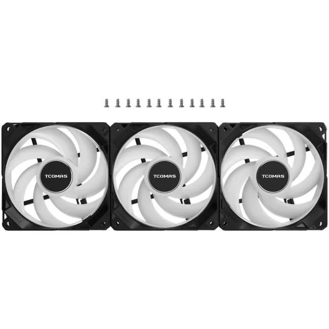 Tcomas FA200 BK Triple Pack 3x120mm — image 3