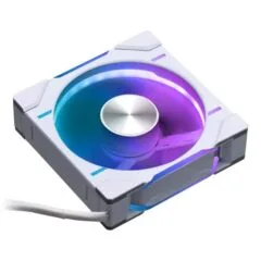 PHANTEKS D30 PWM Reverse Airflow D-RGB - 120mm, biały