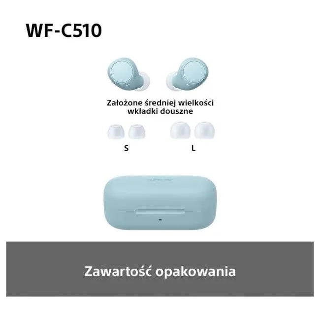 Sony WF-C510 Niebieskie — image 8