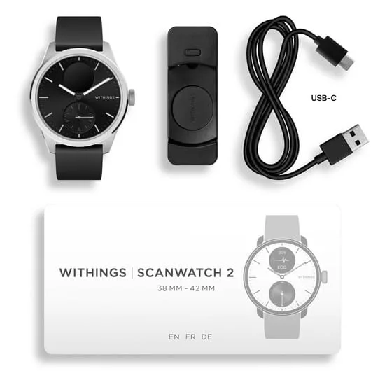 Withings Scanwatch 2 42mm Czarny — image 4