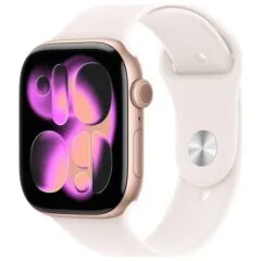 Apple Watch Series 11 GPS 42mm Rose Gold Aluminium Case | Light Blush Sport Band - S/M