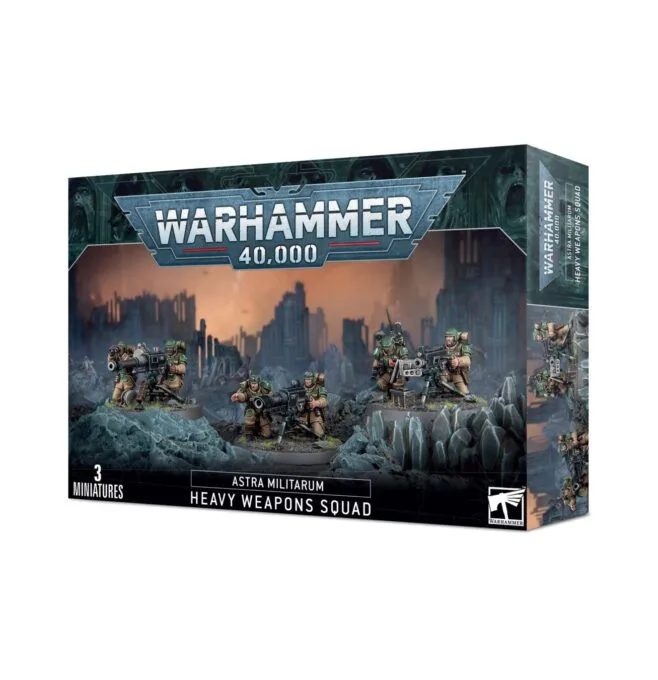 A MILITARUM: CADIAN HEAVY WEAPONS SQUAD
