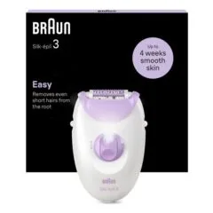 Braun Silk-épil 3 3-000 biało-fioletowy