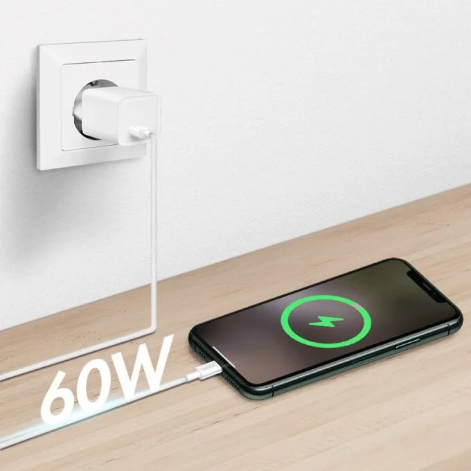 LogiLink USB-C 1.5m w nylonowym oplocie biały — image 6