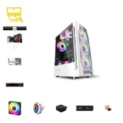 Custom 1080p Gaming PC - Intel Core i5-14400F, RX 6500 XT 4GB, 16GB DDR5, 1TB NVMe