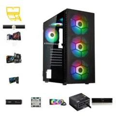 Custom Gaming PC - Ryzen 5 7600X, RTX 5060, 32GB DDR5, 1TB NVMe