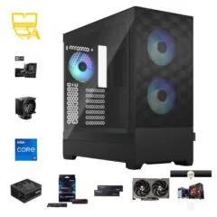 Custom Gaming PC - Intel Core i7-14700, RX 9060 XT 8GB, 32GB DDR5, 1TB NVMe