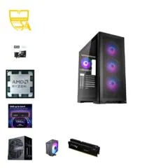 Custom Workstation PC - Ryzen 7 7700, Integrated Graphics, 32GB DDR5, 500GB NVMe