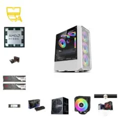 Custom Gaming PC - Ryzen 5 7500F, Intel Arc B570 10GB, 32GB DDR5, 1TB NVMe