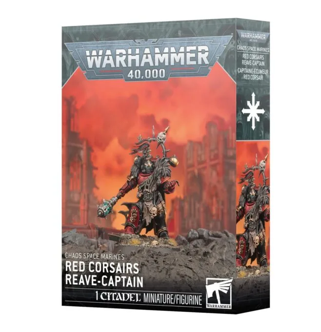 CHAOS S/M: RED CORSAIRS REAVE-CAPTAIN