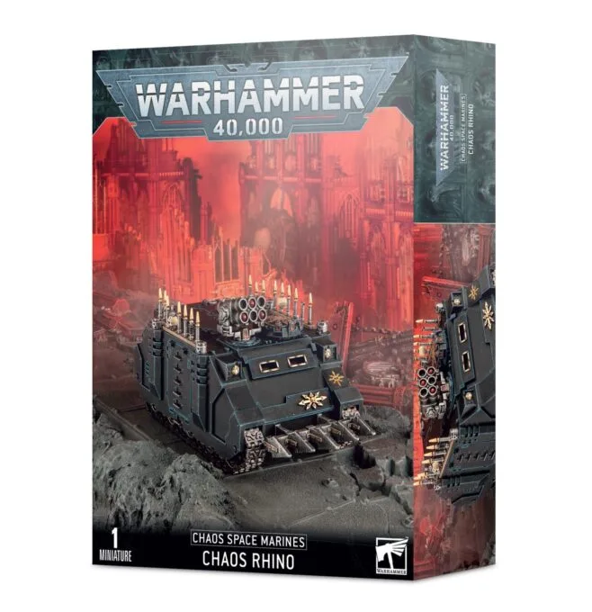 CHAOS SPACE MARINES: CHAOS RHINO