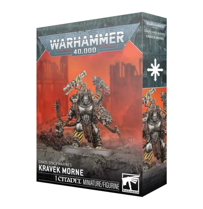 CHAOS SPACE MARINES: KRAVEK MORNE