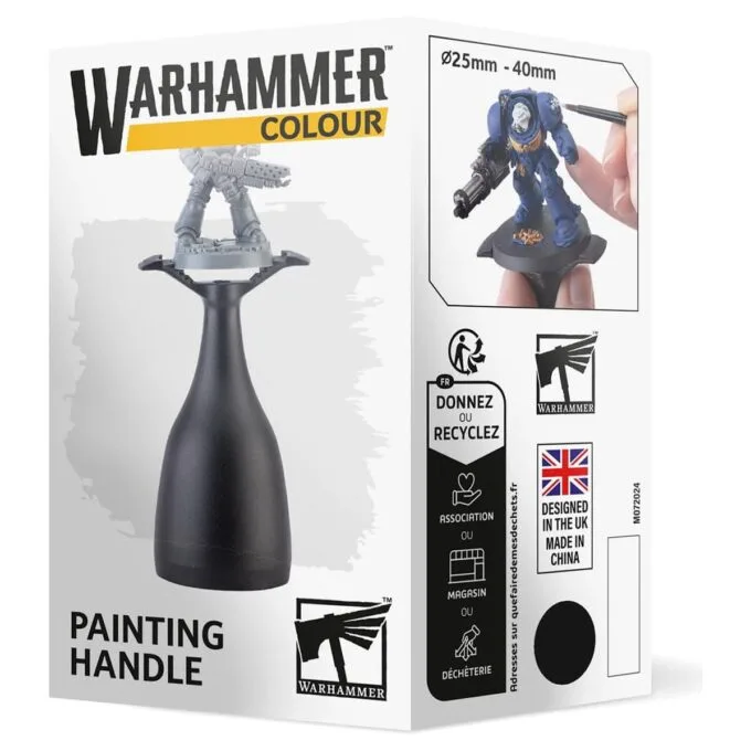 Games Workshop Warhammer Colour Painting Handle (MK3) - Miniatures Painting Accessory - 5011921233748 — image 1