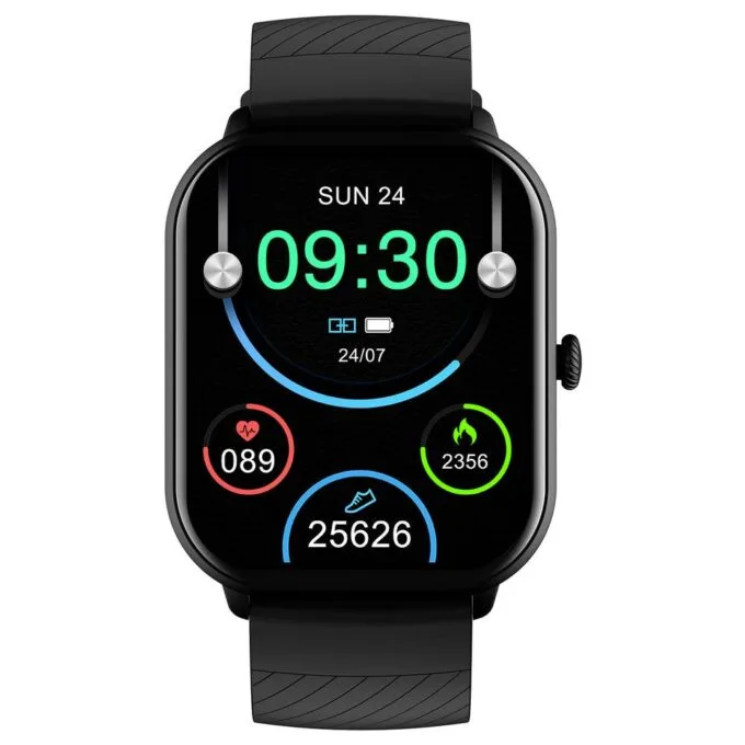 Denver Smartwatch with Call  Function, Blood Pressure, SWC-187B Black — image 2