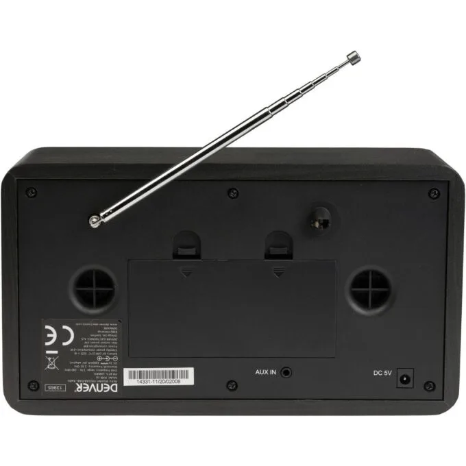 Denver Radio  DAB+/FM DAB-18DGR DARK Grey 2 x 2W RMS — image 3