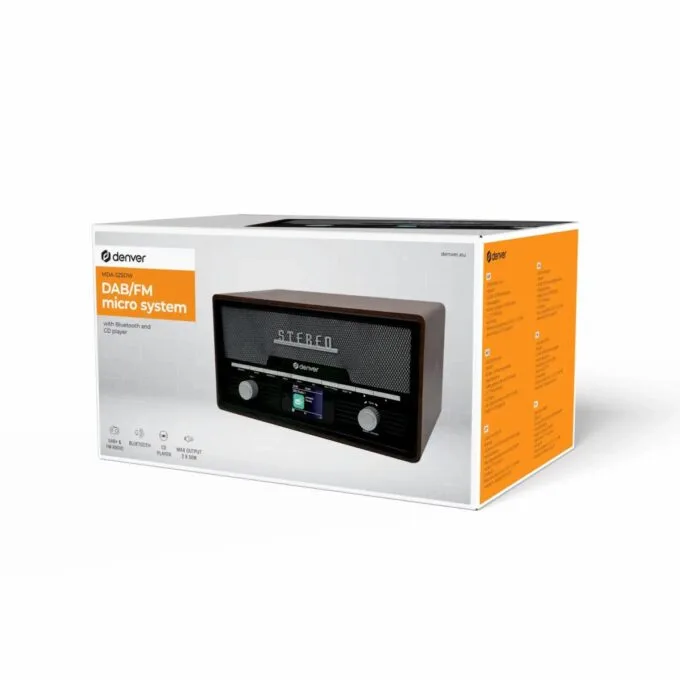 Denver Music System BT DAB+/FM MDA-525DW DARK WOOD — image 10