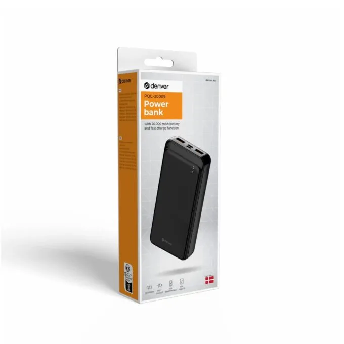 Denver Powerbank 22.5W 20000mAh PQC-20009 — image 4