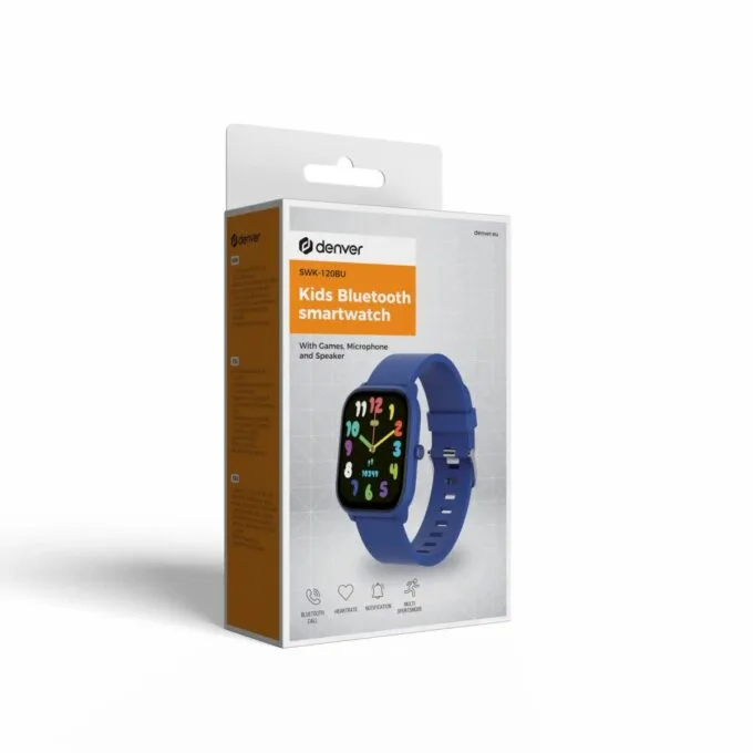 Denver Smartwatch Kids with Call Function SWK-120BU Blue — image 7