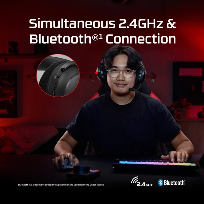 HyperX Cloud Alpha 2 Wireless Gaming-Headset mit RGB-Basisstation — image 3