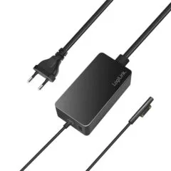 Notebook power supply, for Surface Book, 65W, USB Port, black