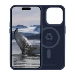 dbramante1928 Monaco - Hintere Abdeckung fr Mobiltelefon - kompatibel mit MagSafe - Kunststoff, Silikon - Pazifikblau - fr Apple iPhone 15