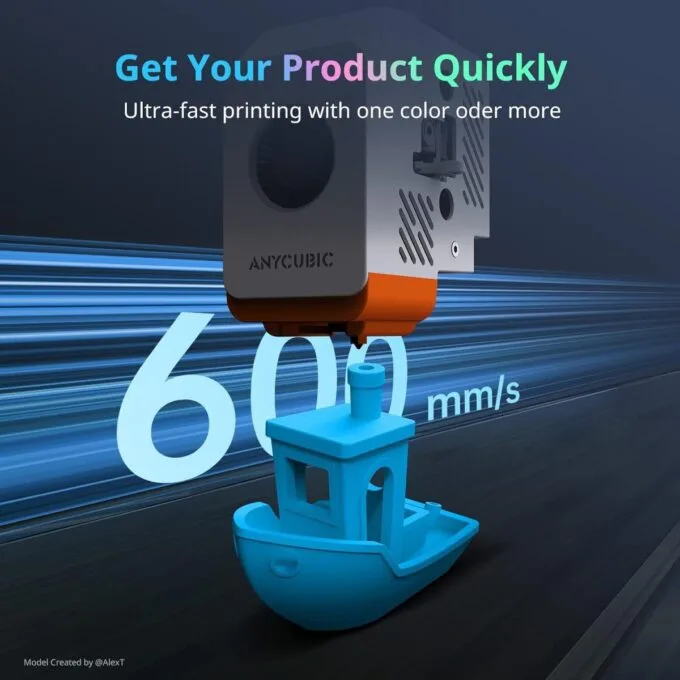 Anycubic 3D Printer Kobra S1 Max Combo Multicolor With Ace 2 Pro Filament Box with Drying Capability — image 6