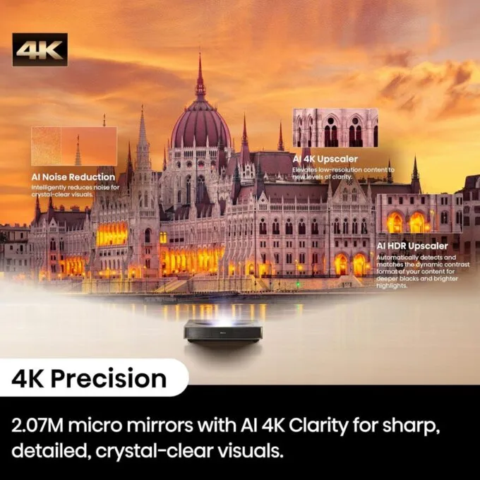 Hisense PT1 SE Ultra Short Throw Triple Laser Projector — image 14