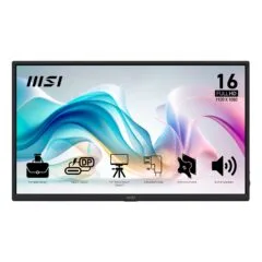 39,6 cm (15.6") 1920 x 1080 Pixel MSI 9S6-3PE50M-001 16:9 Full HD IPS 4 ms HDMI VESA Speaker portable