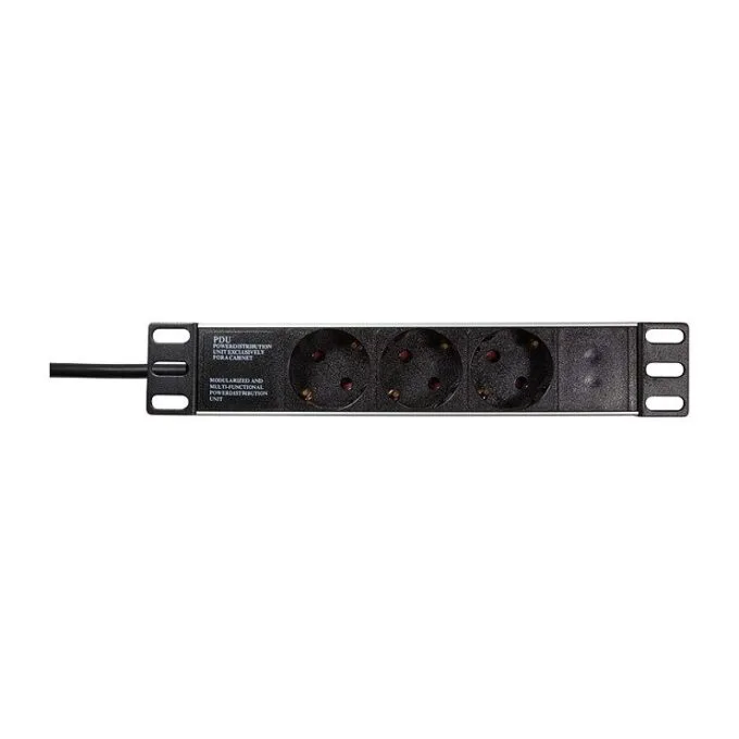 Steckdosenleiste 10" 3 Anschlüsse LogiLink — image 1