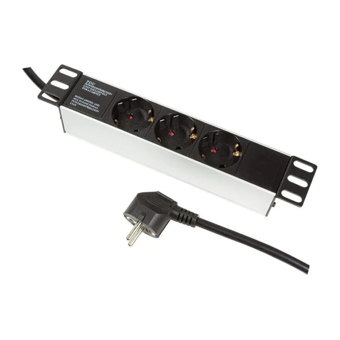 Steckdosenleiste 10" 3 Anschlüsse LogiLink — image 2
