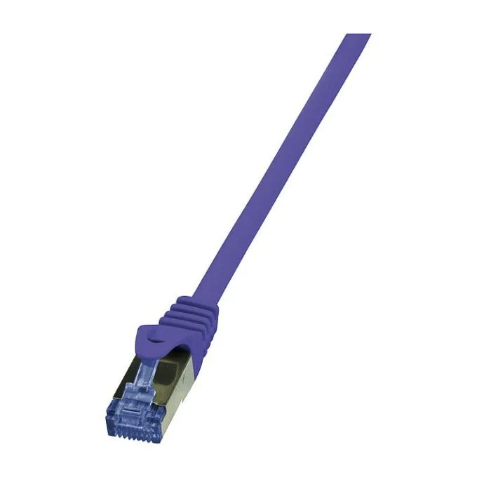 Patchkabel Cat6a 2m PrimeLine S/FTP PiMF LSZH violett — image 1