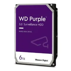 WD Purple 6TB SATA 6Gb/s CE HDD 8,9cm 3,5Zoll internal 5640Rpm 128MB Cache Bulk