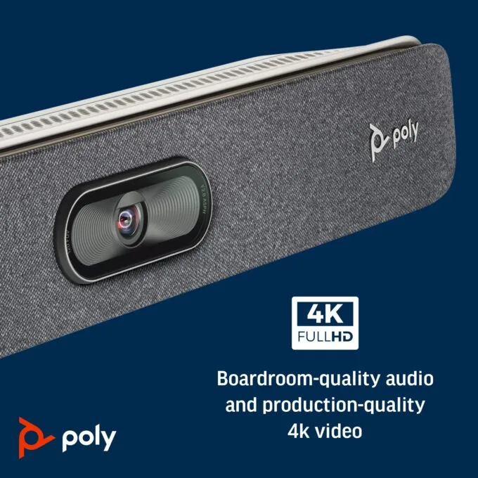 HP Poly Studio X30 - All-in-One Video Bar - Zoom Certified (83Z45AAABU) — image 7