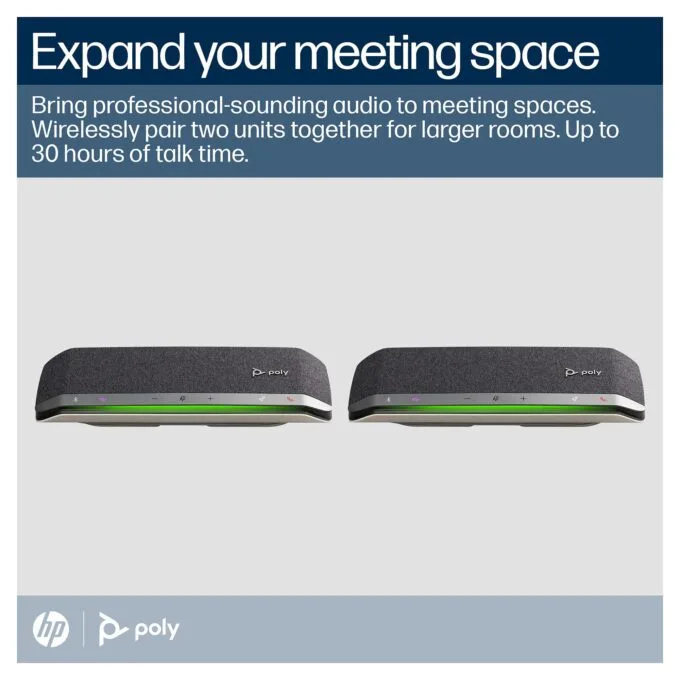 Poly Sync 40+ Microsoft Teams Bluetooth/USB-A inkl. BT600-Adapter — image 4