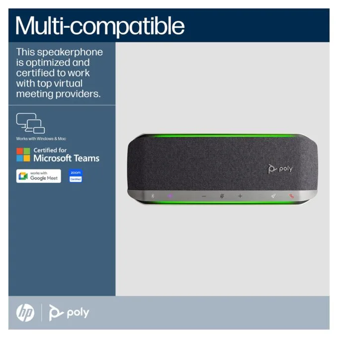 Poly Sync 40+ Microsoft Teams Bluetooth/USB-A inkl. BT600-Adapter — image 5