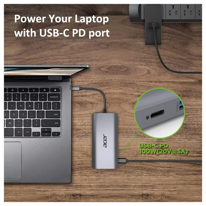 D Acer 12-in-1 Type-C Dockingstation silver grey — image 15