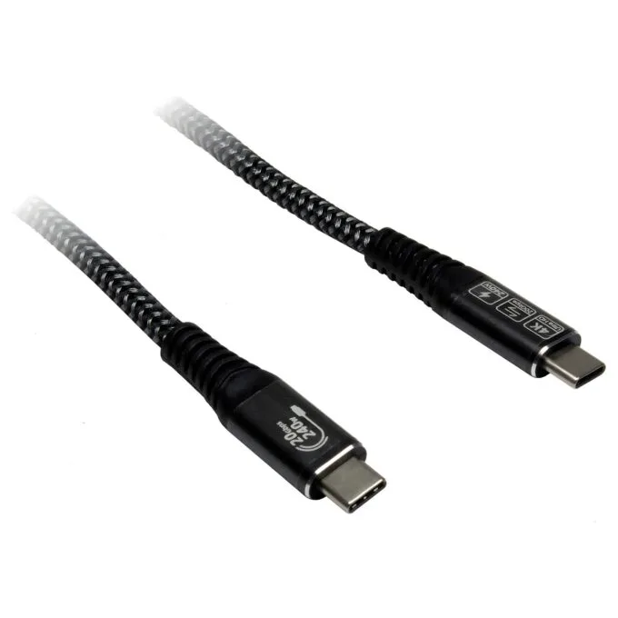 Inter-Tech AC Kabel USBC-3.2Gen2x2, 240W - 1,5m — image 1