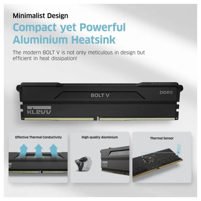 32GB KLEVV BOLT V 6000 CL30 (16Gbx2) — image 3