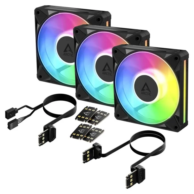 ARCTIC BioniX P12 A-RGB 3er-Pack | Gehäuselüfter — image 1